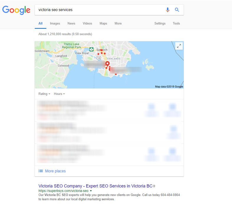 Victoria SEO service